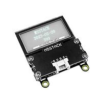 M5Stack U158 ໂມດູນຈໍ OLED A ຈໍຂະໜາດ 1.51 ນິ້ວ ຈໍຂະໜາດໂອເລັກທຣອນ OLED ສ່ວນຂະຫນາດຂະຫນາດ. ມັນນຳໃຊ້ STM32+SSD1309