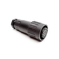 Amphenol Tuchel C016-10D017-003-1 ຕົວເຊື່ອມຕໍ່ FEMALE CABLE CONNECTOR 17+PE