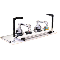 Elephant Robotics UltraArm Conveyor Belt Kit 2024 ຕົວຈິງຈັກກະກຽມແລະຈັດລຽງຫຼັກດ້ວຍການມອງເຫັນຂອງເຄື່ອງ