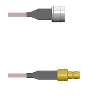 Amphenol Custom Cable Q-2I03L0005024i ສາຍສະບັບ RF N-SP/SMB-SJ G316 24I