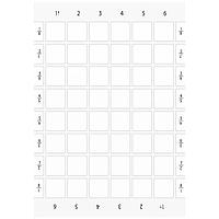 SIEMENS 3SU19000BL610AA0 ປ້າຍກະແຈກກະແຈກກະແຈກ ADHESIVE LABELS 27 X 27 MM, 480 LABELS