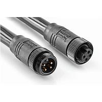 Amphenol SINE Systems P29008-M10 ສາຍພະລັງງານ AC DBL END TRNK 14AWG 4P M/F ST KEY 10M