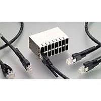AMP Connectors - TE Connectivity 2100357-5 Cat 5e 2.5M RJ POINT FIVE ເປັນ RJ45 ສາຍສະບັບ Assy