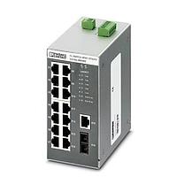 PHOENIX CONTACT 2891953 ອຸປະກອນສະຫນັບສະຫນູນ Ethernet ບໍ່ມີການຈັດການ FL SWITCH SFNT 15TX/FX
