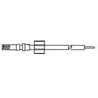 Raychem - TE Connectivity 868399-3 ຕົວເຊື່ອມມົດຕະຖານຮູບວົງ LGH 1/2 SGL END LEAD ASY