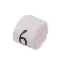 AMP Connectors - TE Connectivity EC0927-000 ປ້າຍຊື່ແລະຕິດໝາຍສາຍສະແດງປະເພດ Z-Type RMP/RMS Marker Violet