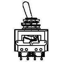 Honeywell 68AT841-1 ສະຫນອງສະຫນອງ Toggle SW 7PDT 3POS Leadwir TERM STD LVR