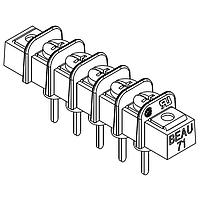Molex 38710-5005 ສາຍຕໍ່ຕໍ່ຂອງ PCB Barrier Terminal Strip SR BTS PCINSL 5 ASY