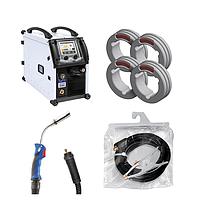 GYS NEOPULSE 320C A2 ALU PACK ຊຸດເຄື່ອງເຊື່ອມ MMA, TIG, MIG/MAG (3ph; 400V; 10-320A; aluminum torch)