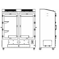 Air Science FDC-008GL-G ຕູ້ອົບແຫ້ງຫຼັກຖານ (60")