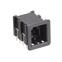 Amphenol Commercial Products NTBM11R1U01110T ຕົວເຊື່ອມ NETBridge 1x1 RA DIP 1Gbit/s Code A