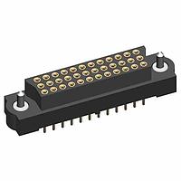 Harwin M83-LFT1F4N27-0000-000 ຮອດເດີ້ແລະຮ້ອງສາຍສະຫນອງ 9 x 3-ແຖວ ຜູ້ຍິງຕັ້ງຕົວຜ່ານບອດ ກຳມະເຄື່ອງນຳທາງ