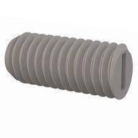 Essentra Components 011032G043 ຊຸດສະກຣູ Set Screw, ຫົວສະລອດ Slotted Head, ການດັບສາຍ #10-32 Thread, ຄວາມຍາວ 7/16 Lg