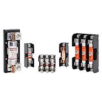 Mersen 61038R ບລອກຟິວ Class R, ກະແຈສົ່ງຄືນ Class R ປັບປຸງດ້ວຍສະຫນັບສະຫນູນ, 3 ໂພນ, 600V, 100A, ການເຊື່ອມຕໍ່ກະຕ່າ