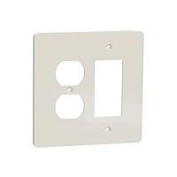 Square D SQWS802452LA ກະແຈປົກຄຸມ 2 G MID+ 1 DUPLEX 1 DECO WP LA