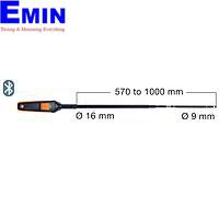 TESTO 0635 1571 ເຄື່ອງກວດຫາສາຍໄຟຮ້ອນ (0~50m/s, -20~70°C, 5~95%RH, 700~1100hPa, Bluetooth)