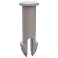 Essentra Components 27PIF0099 ອຸປະກອນກັບກັບດ່ວນ Push-In, ຮູ .360, ຄະນະ 1.020 Panel Thk