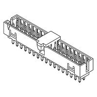 Amphenol Commercial Products G8231612YBTHR Shrouded Box Header 2.0mm Pitch STR,2x8PIN,15u" GOLD,NY4T,TAIL=2.5mm,T&R,W/CAP,Color-Black