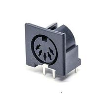 Kycon KCDX-5S-N2 ຕົວເຊື່ອມ 5P R/A PCB NON SHLD 5mm CIRC DIN RECPT