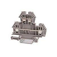 Amphenol Anytek 10134288-001LF ບລັອກຂໍ້ຕໍ່ສາຍ DIN Rail Terminal Blocks TWO STAGE SCREW TERM BLOCK D4-2 GREY
