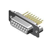 Molex / FCT 173109-1555 ມາດຕະຖານຄວາມໜາແຮງ FCT DSUB STR PC RCPT 37 PN ມີ CLINCH