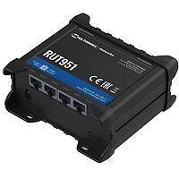 Teltonika RUT951000200 ເຄື່ອງເຊື່ອມຕໍ່ 4G/3G/2G/LTE CAT4, ເຄື່ອງເຊື່ອມຕໍ່ເຄືອກໂທລະສັບ, Dual SIM, WiFi 2.4 Ghz, 4 x Ethernet, 2 x I/O. ເຂດ: ຢູໂຣບ, ຕະຫຼອດກາງ, ອາຟຣິກາ, ເກົາຫຼີ, ໄທ. ອຸປະກອນຈັດສົ່ງພະລັງງານສະຫະລັດອັງກິດ.