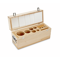 KERN 353-490-200 ກະຕ່າໄມ້ສໍາລັບຊຸດນ້ຳໜັກ (ຮູບຊີວລິນແດງ/ກະທົບ, 1 mg - 10 kg)