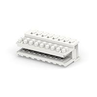AMP Connectors - TE Connectivity 1-966194-8 ຮອງຫົວແລະຮອງສາຍໄຟ 8X8P FEDERLEIS 2,5