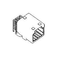 AMP Connectors - TE Connectivity 1376350-2 ກອງປົກຄອບ Cap Housing 025 I/O CAP HSG ASSY