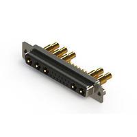 EDAC 628-17W5622-5T2 ຕົວເຊື່ອມຕໍ່ Mixed Contact D-Sub Connectors Vertical Combo Dsub