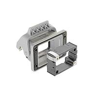 HARTING 09300060391 ກອງປົກຄຸມ 6B ພາກຫຼັງຕິດຕັ້ງຄົງທີ່ມີເຄື່ອງຈັບເລື່ອນເທົ່ານັ້ນ ພ້ອມກັບເຄື່ອງກະດັບ