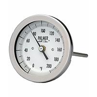 Palmer Wahl 3BCJ30* All Star Bimetal Thermometers (Stem Length: 30 inches (762 mm))