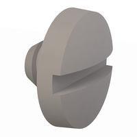 Essentra Components 010632B009 ຕຸກສະບັບເຄື່ອງຈັກສອງປຸ່ມສະບັບສະລອດ, #6-32 ການດັບກະດູກ, 3/32 ນິ້ວ ຍາວ