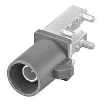 Rosenberger 59S2UQ-40MT5-F_1 ປລັກກ່ອນ PCB ບອດ PC-Board SMD ມຸມຂວາ F ສີຟ້າອົມ