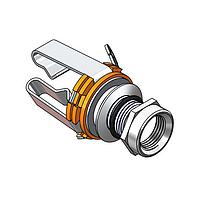 Switchcraft 12BW11 ປຸ່ມໂທລະສັບ ສະເຕຣີໂອ ຈໍາເລັກ ແຜ່ນຫນາເປີ່ນ