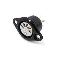 Deltron 631-0500 ຕິດຕັ້ງບ້ອງກະຕ່າຍ DIN ຈັກ 5 ຂາດ ສີດຳ