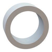 Essentra Components 17W03282 ວອດແກ້ວແບບແກ້ວແກ້ວ, .255 ID, .332 OD, .142 ຄວາມຫນາ, ທຳມະຊາດ, ໄນລອນ