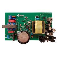 Infineon DEMO5QR0680AZ42W1TOBO1 ຕົວຄວບຄຸມດ້ານຕົ້ນ/ດ້ານທີ່ສອງ AC/DC - Flyback ບອດສະແດງນີ້ເຮັດວຽກພາຍໃນຊ່ວງການຮັບສະເຫຼີມທີ່ກວ້າງ ແລະຖືກພັດທະນາເພື່ອມຸ່ງໝາຍໃຫ້ກັບການນຳໃຊ້ SMPS ອອຟລາຍ ບອດນີ້ມີຄຸນສົມບັດຂອງ ICE5QR0680AZ PWM quasi resonant flyback CoolSET ໃໝ່ທີ່ມີ MOSFET ລວມຢູ່ 800V ໃນຊຸດ DIP-7.