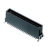 Harwin M55-7024042R ຕົວເຊື່ອມ 40P 1.27 SMC ຜູ້ຊາຍ