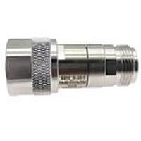HUBER+SUHNER 6807_N-50-1/1--_NE ຕົວຫລັກການລົງສຽງ Connectorized Attenuators N plug(m) to N jack(f), 7dB, 2W