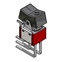 E-Switch 300DP1J1BLKM7QEWITHI/OMARKING ສະຫນັບສະຫນູນ Rocker