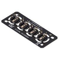 STMicroelectronics STEVAL-MIC005V1 ບອດຄູປອນລະບົບມາງຂອງໄມຄໂຣໂຟນ MEMS ທີ່ອີງຕາມໄມຄໂຣໂຟນ MEMS ດິຈິຕອລ MP23DB02MM