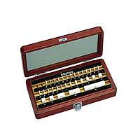 MITUTOYO 516-368-10 ຊັ້ນຮຽນທີ 2, Ceramic Gauge Block Set (32 blocks)