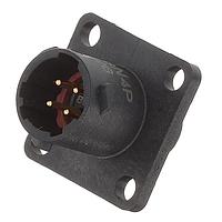 Amphenol SINE Systems RTS08N4P ຕູ້ຕໍ່ສັນຍາ Square Flange RCPT 4 POS SZ 8 Pin