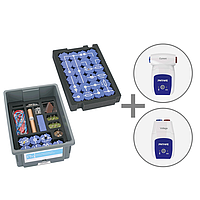 PHYWE 15264-88D ນັກສຶກສາຊຸດໄຟຟ້າ / ເອເລັກໂຕຣນິກ 1 ກັບ Building Blocksdigital (grades 7-10)