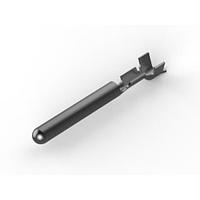 AMP Connectors - TE Connectivity 1742377-2 ຮອງສະໜອງສາຍແລະຮອງສາຍສອງຊ້ອງ .080 Dia Pin, ບັດສອງຊຸດ