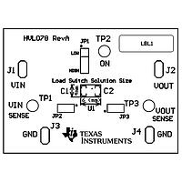 Texas Instruments TPS22915BEVM-078 ໂລດ ສະວິດຊ໌ TPS22915B Eval Modul e