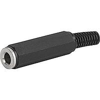 Schurter 4833.3300 ປະຕູໂທລະສັບ AUDIO LINE SOCKET 6.3MM 3P