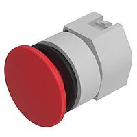 EAO 704.071.218 ປຸ່ມ Momentary, ຫົວເຫັດ Mushroom LENS ALM ສີດຳ