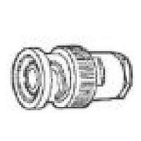 Amphenol RF 031-4774-3 ຕົວເຊື່ອມ Triax st plug 75 ohm 307A; 2 braid